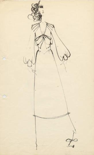 Drawing of Dress