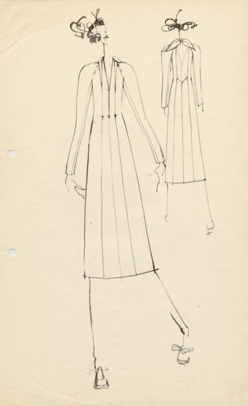 Drawing of Dress
