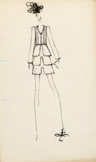 Drawing of Dress