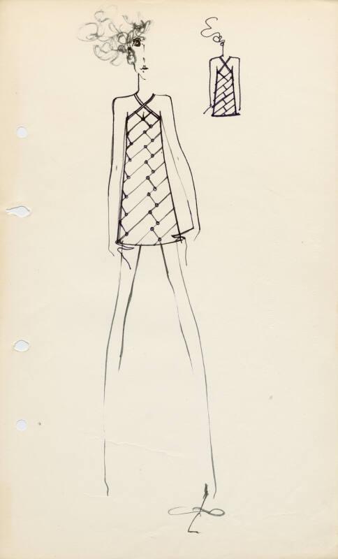 Drawing of Dress