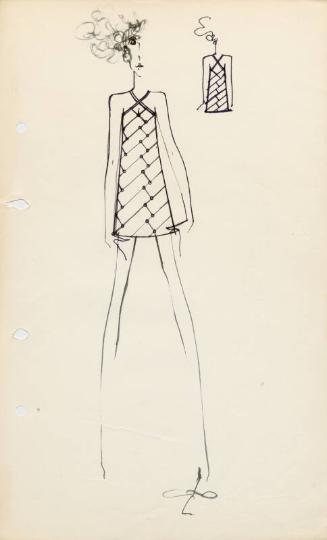 Drawing of Dress