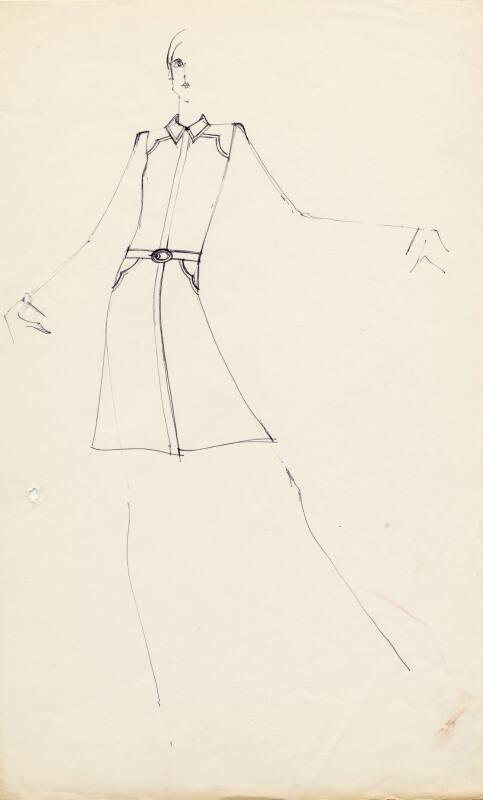 Drawing of Dress