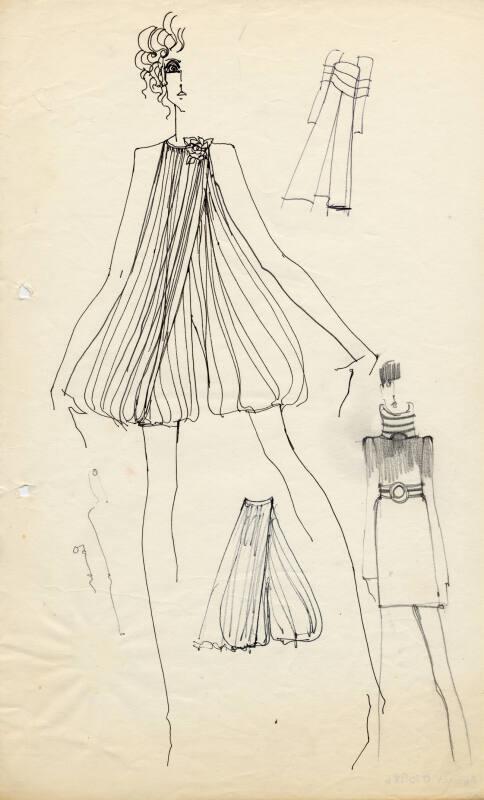 Drawing of Playsuit and Dress
