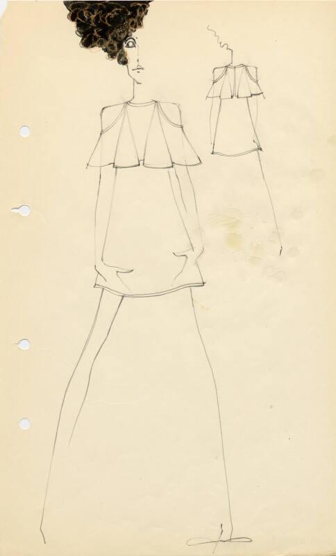 Drawing of Dress