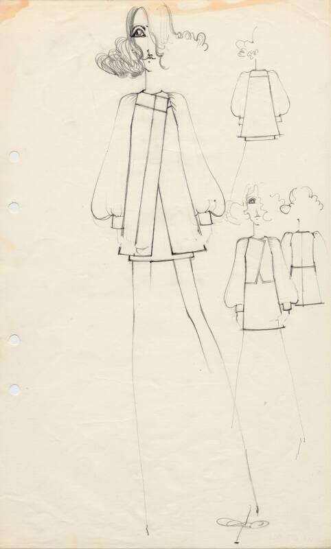 Drawing of Coat