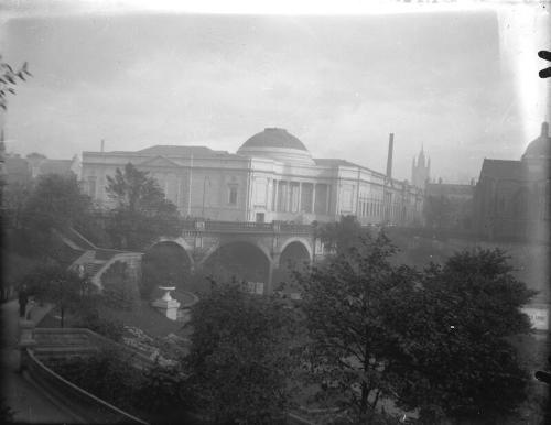 War Memorial and Cowdray Hall