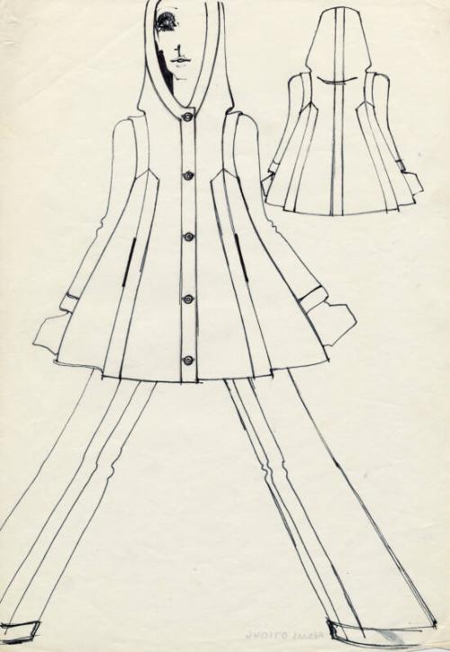 Drawing of Coat and Trousers