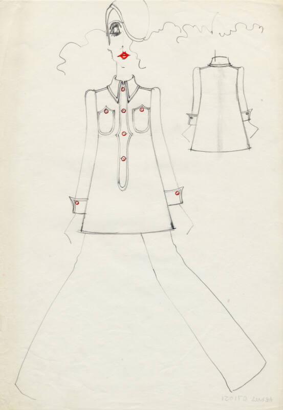 Drawing of Smock and Trousers