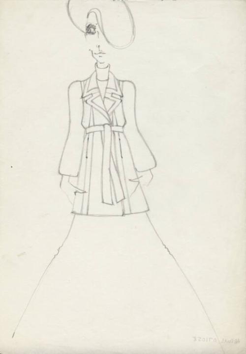 Drawing of Coat