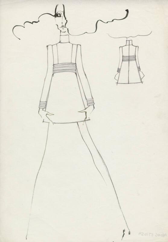 Drawing of Dress