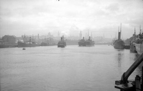 View into Victoria Dock Aberdeen