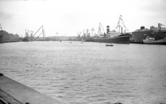 View into Victoria Dock Aberdeen