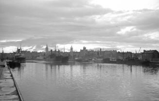 View of Victoria Dock Aberdeen