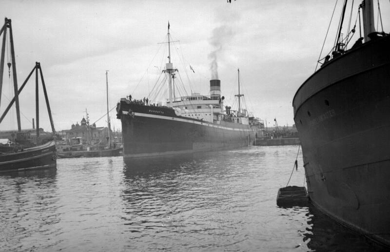 The Ship Manratta in Aberdeen Harbour