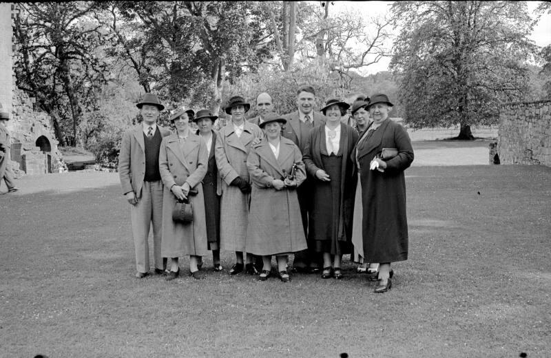 Group Near Elgin Cathedral