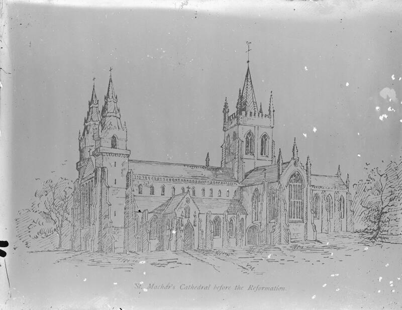 St Machar Cathedral Sketch