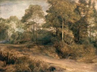 A Wooded Landscape by Sir David Wilkie