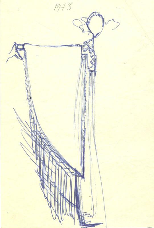Drawing of Dress