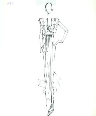 Drawing of Top and Skirt