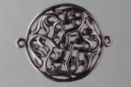 Iona Silver Foliate Design Brooch by Alexander Ritchie