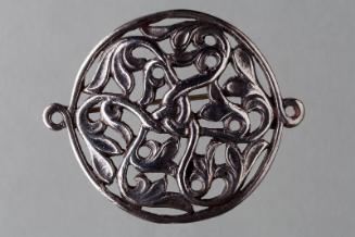 Iona Silver Foliate Design Brooch by Alexander Ritchie