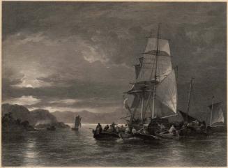 The Smugglers' Brig Jumping Jenny After E.T. Crawford by Robert Anderson