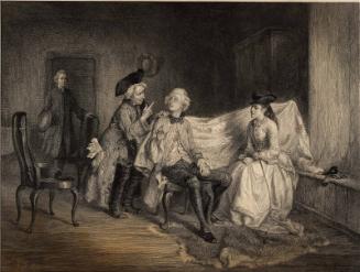 Peter Peebles Capturing Allan Fairford (After George Hay, R.S.A.) by Robert Anderson