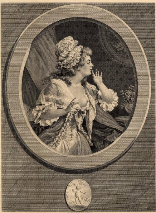 Il Ne Voit Pas Le Precipice by Augustin De St. Aubin