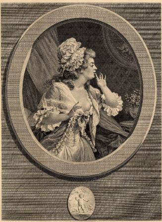 Il Ne Voit Pas Le Precipice by Augustin De St. Aubin