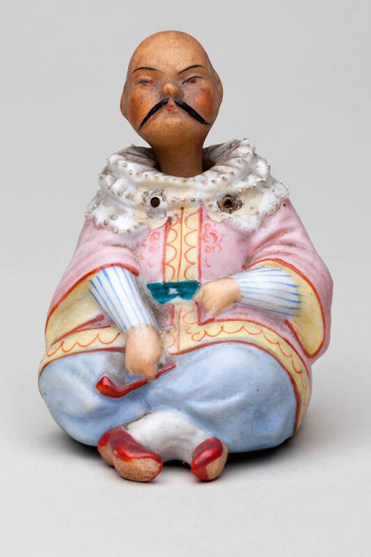 Seated Chinaman Figure