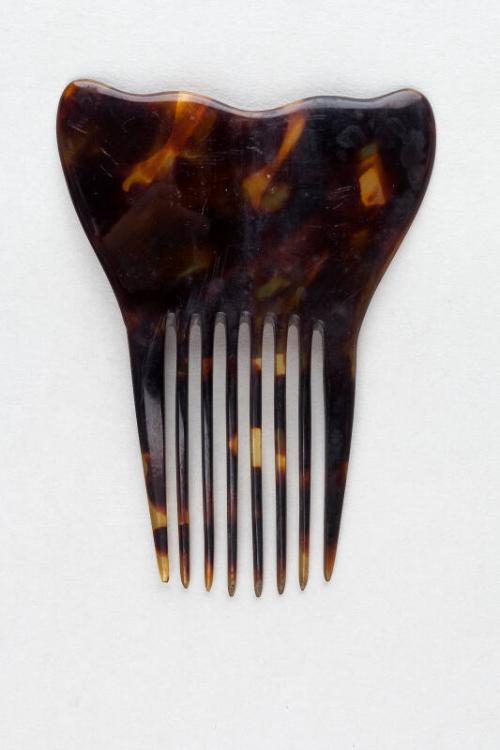 Faux Tortoiseshell Ornamental Back Comb