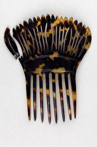 Faux Tortoiseshell Ornamental Back Comb