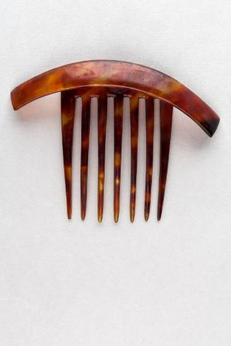 Dyed Horn Ornamental Back Comb