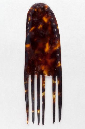 Tortoiseshell Ornamental Comb, attributed to Abelam People of Papua New Guinea