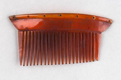 Faux Tortoiseshell Ornamental Hair Comb