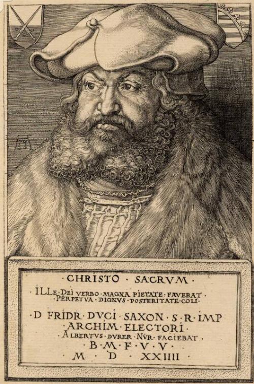 Christo Sacrum (Frederick Duke Of Saxony) - After Albrecht Durer