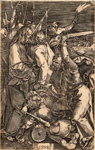 Christ On The Way To Calvary - After Albrecht Durer