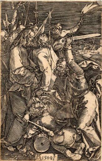 Christ On The Way To Calvary - After Albrecht Durer
