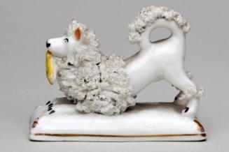 Porcelain Dog Ornament