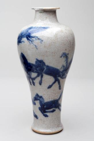 Blue and White Vase