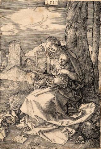 Madonna And Child, With Pear by Albrecht Durer