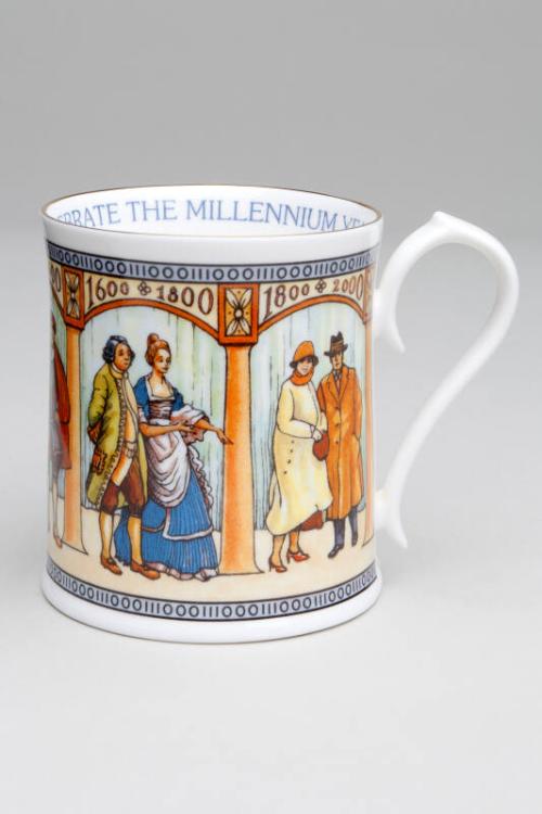 Limited Edition Millennium Mug 'To celebrate the year 2000'