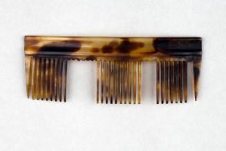 Faux Tortoiseshell Ornamental Hair Comb