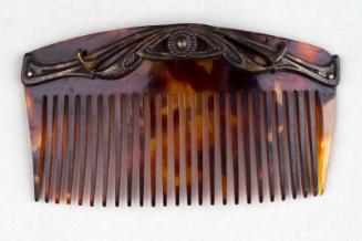 Faux Tortoiseshell Ornamental Back Comb