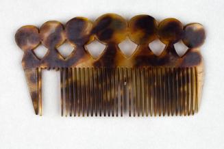 Faux Tortoiseshell Ornamental Hair Comb