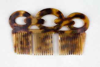 Faux Tortoiseshell Ornamental Hair Comb