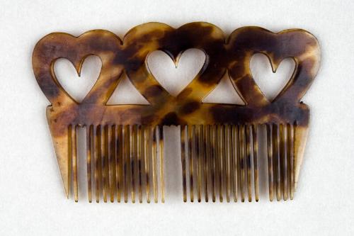 Faux Tortoiseshell Ornamental Hair Comb