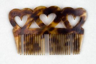 Faux Tortoiseshell Ornamental Hair Comb