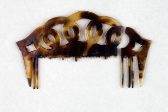 Faux Tortoiseshell Ornamental Hair Comb