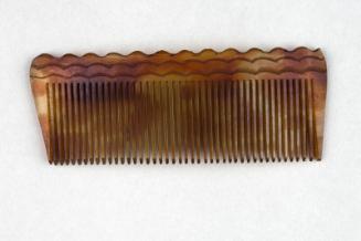 Faux Tortoiseshell Ornamental Hair Comb